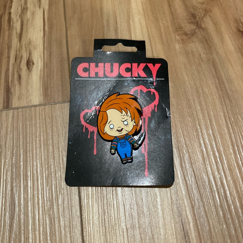 Chucky Enamel Pin